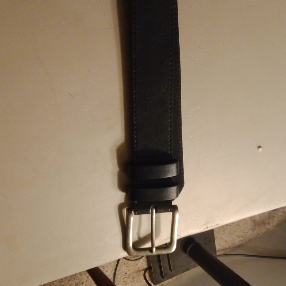 Leather belt